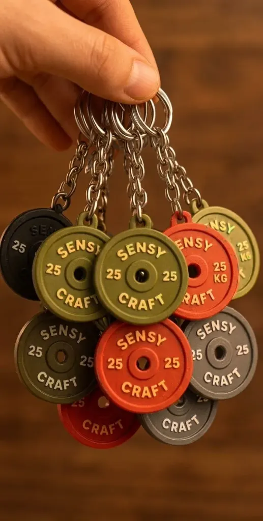 GYM KEY CHAINS
